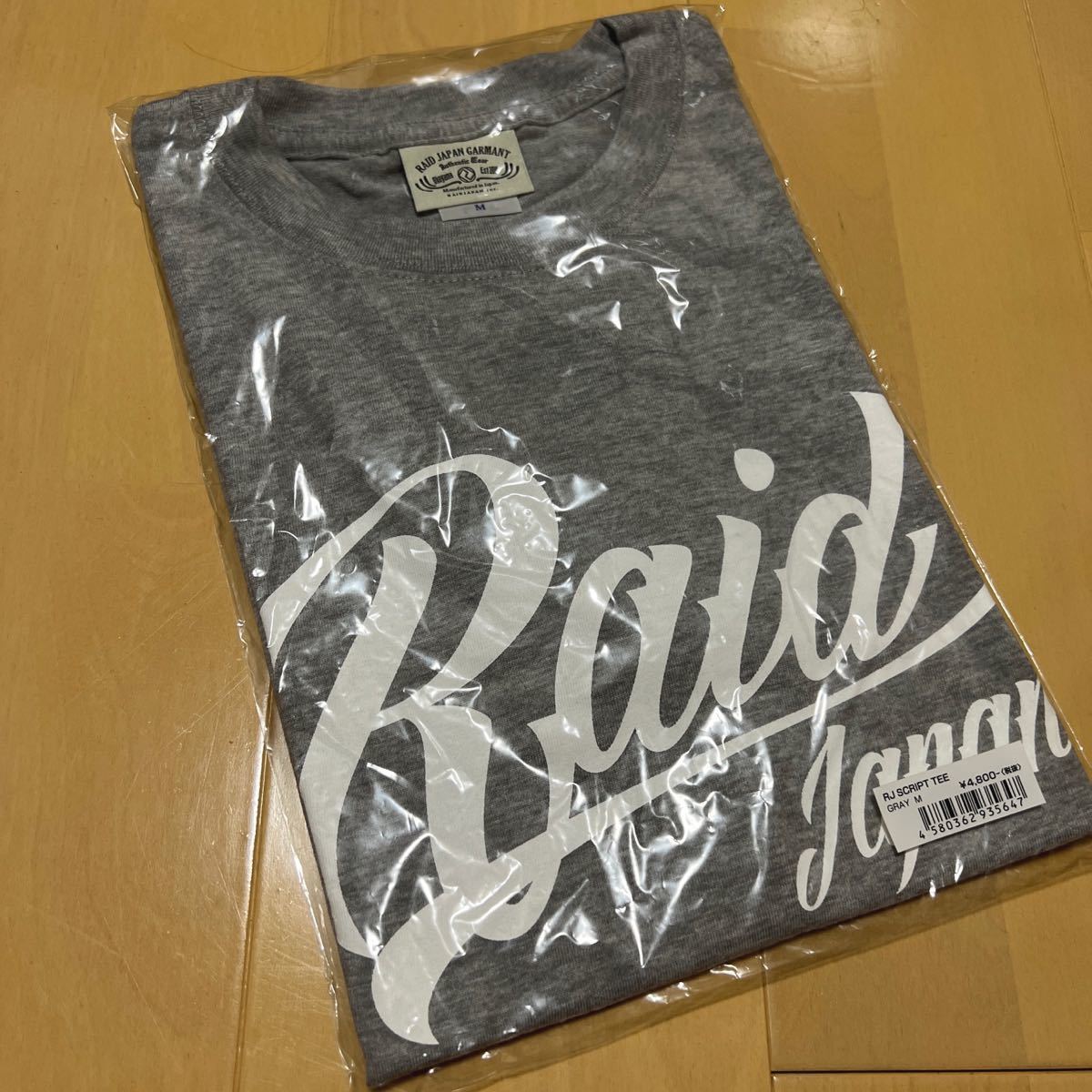【新品未使用】レイドジャパン　Tシャツ　Mサイズ　RAID JAPAN