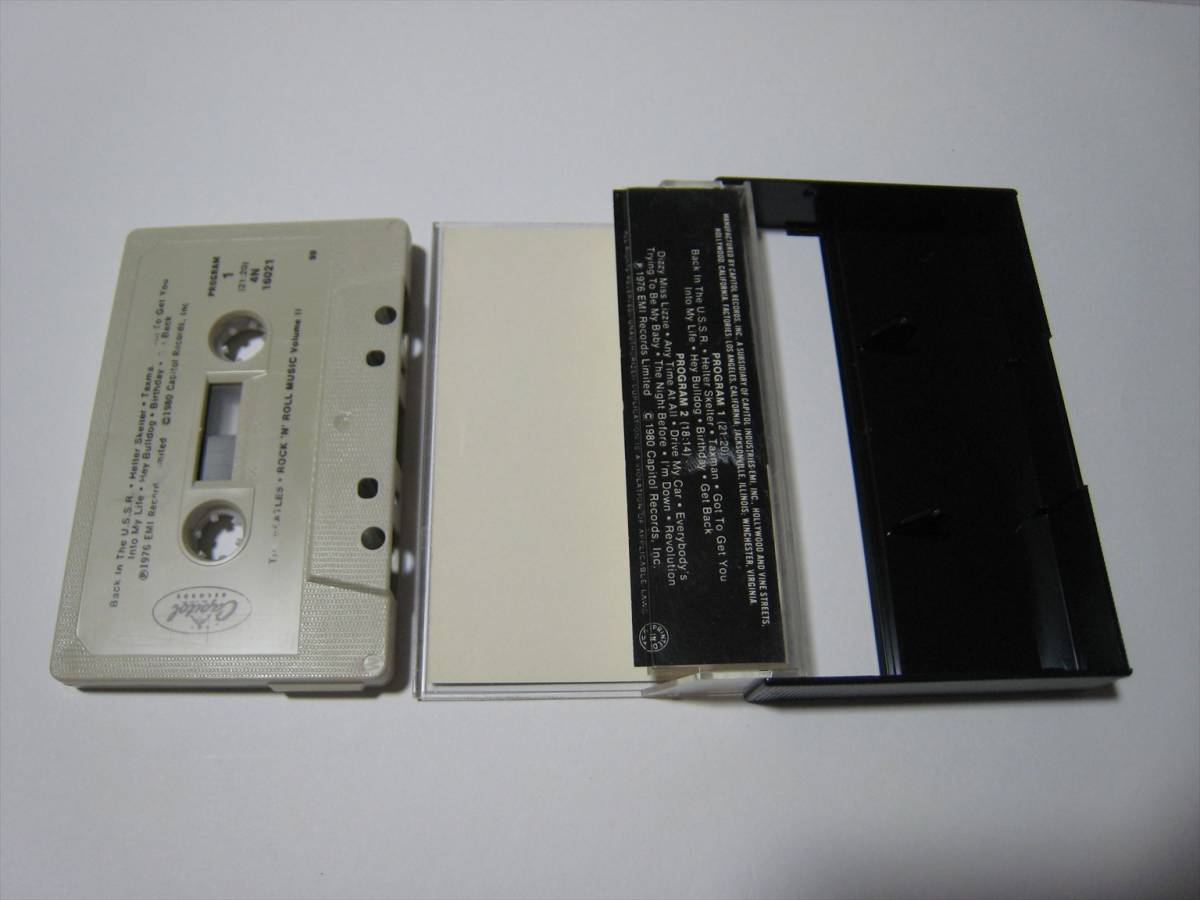 【カセットテープ】 THE BEATLES / ROCK 'N' ROLL MUSIC VOLUME II US版 ザ・ビートルズ ロックン・ロール・ミュージック Vol.2の画像4