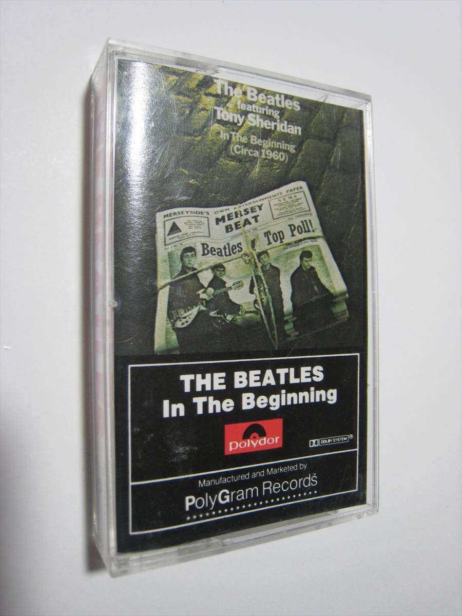 【カセットテープ】 THE BEATLES / IN THE BEGINNING US版 TONY SHERIDAN ビートルズ 1961_画像1