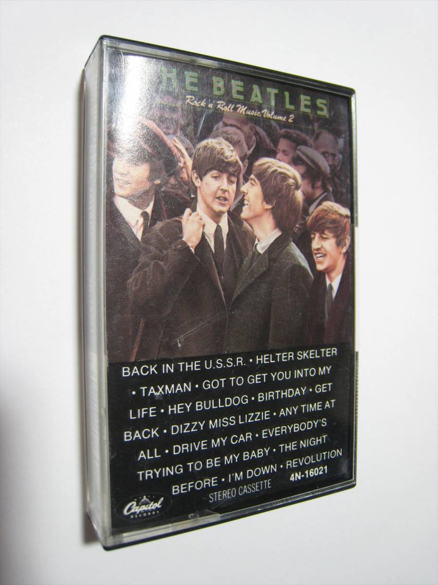 【カセットテープ】 THE BEATLES / ROCK 'N' ROLL MUSIC VOLUME II US版 ザ・ビートルズ ロックン・ロール・ミュージック Vol.2_画像1