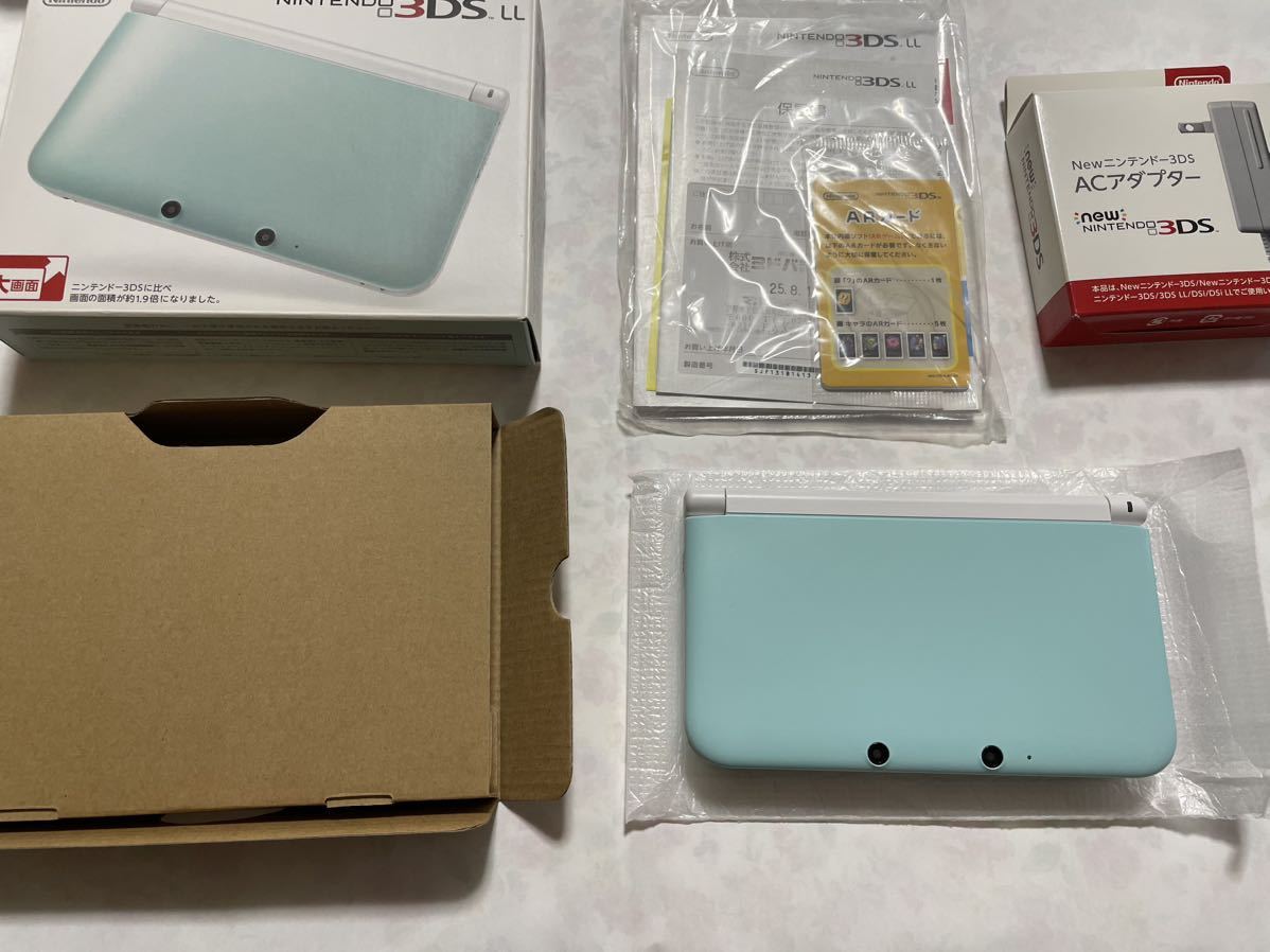 Yahoo!オークション - ニンテンドー3DS LL ミント×ホワイト