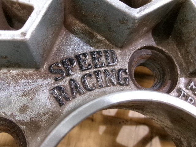 深リム SPEED RACING スピードレーシング MARUMI TRADING 3ピース ホイール 1本 4H114.3 16インチ 7J+10 シルビア ローレル 181SX ドリフト_画像3