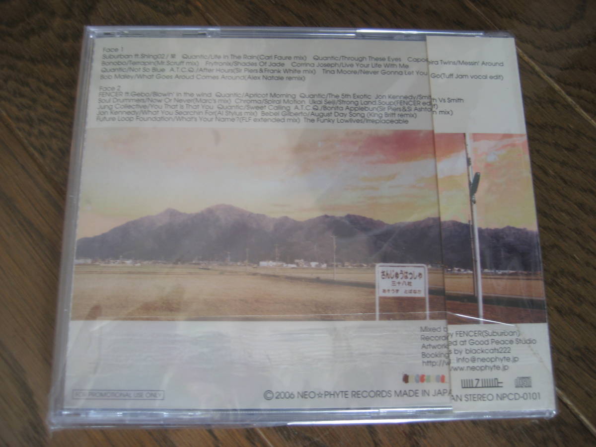 MIX CD FENCER / BLOWIN' IN THE WIND shingo2 muro kiyo missie gebo Quantic　_画像2