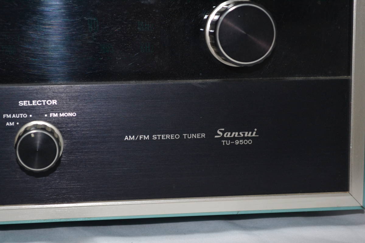 ☆ SANSUI TU-9500 サンスイ AM/FM チューナー ☆ 通電確認 | www.csi