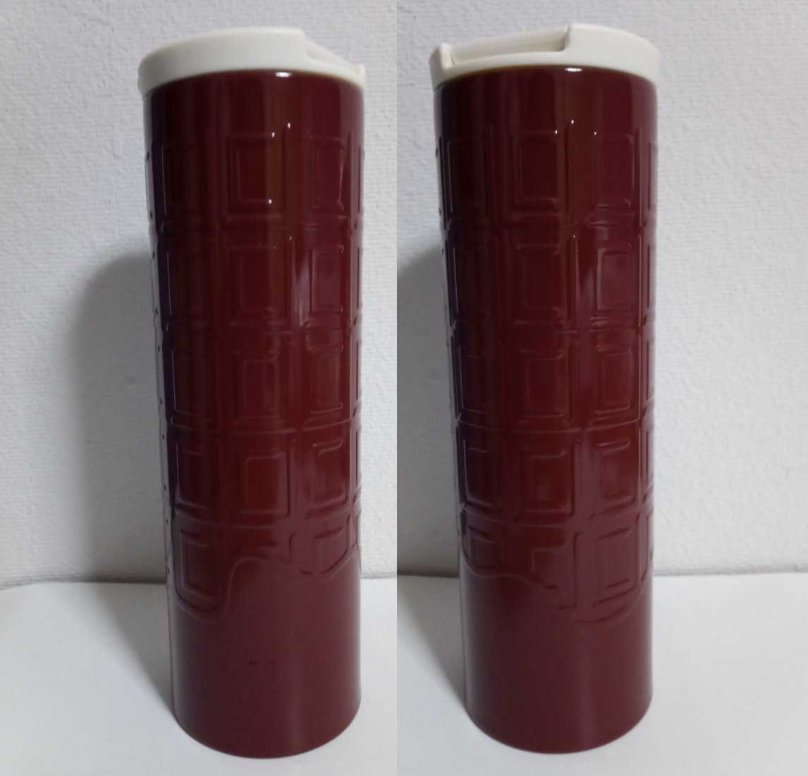 2015 スタバ ステンレスシリンダータンブラー チョコレ... - ヤフオク!