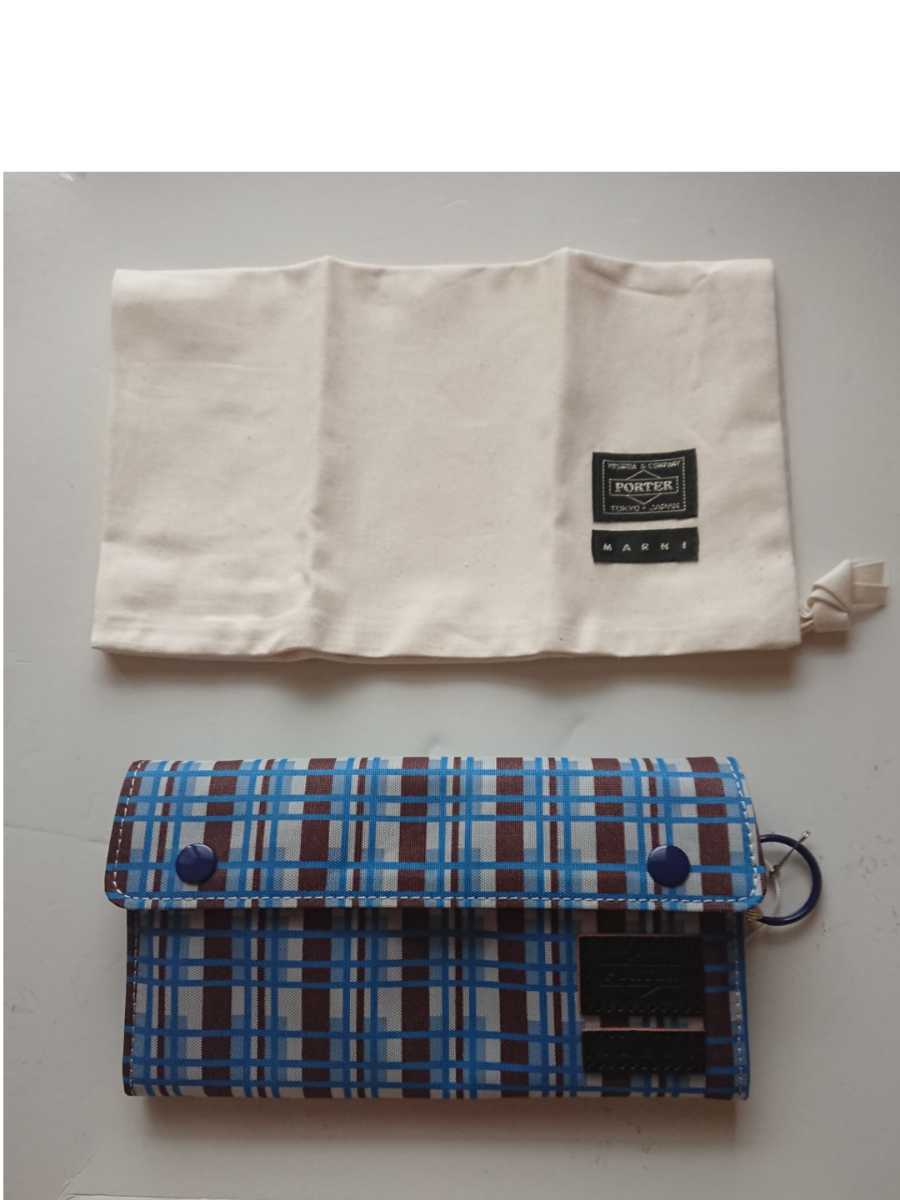 MARNI × PORTER コラボ 財布 ポーチ 新品未使用 - library