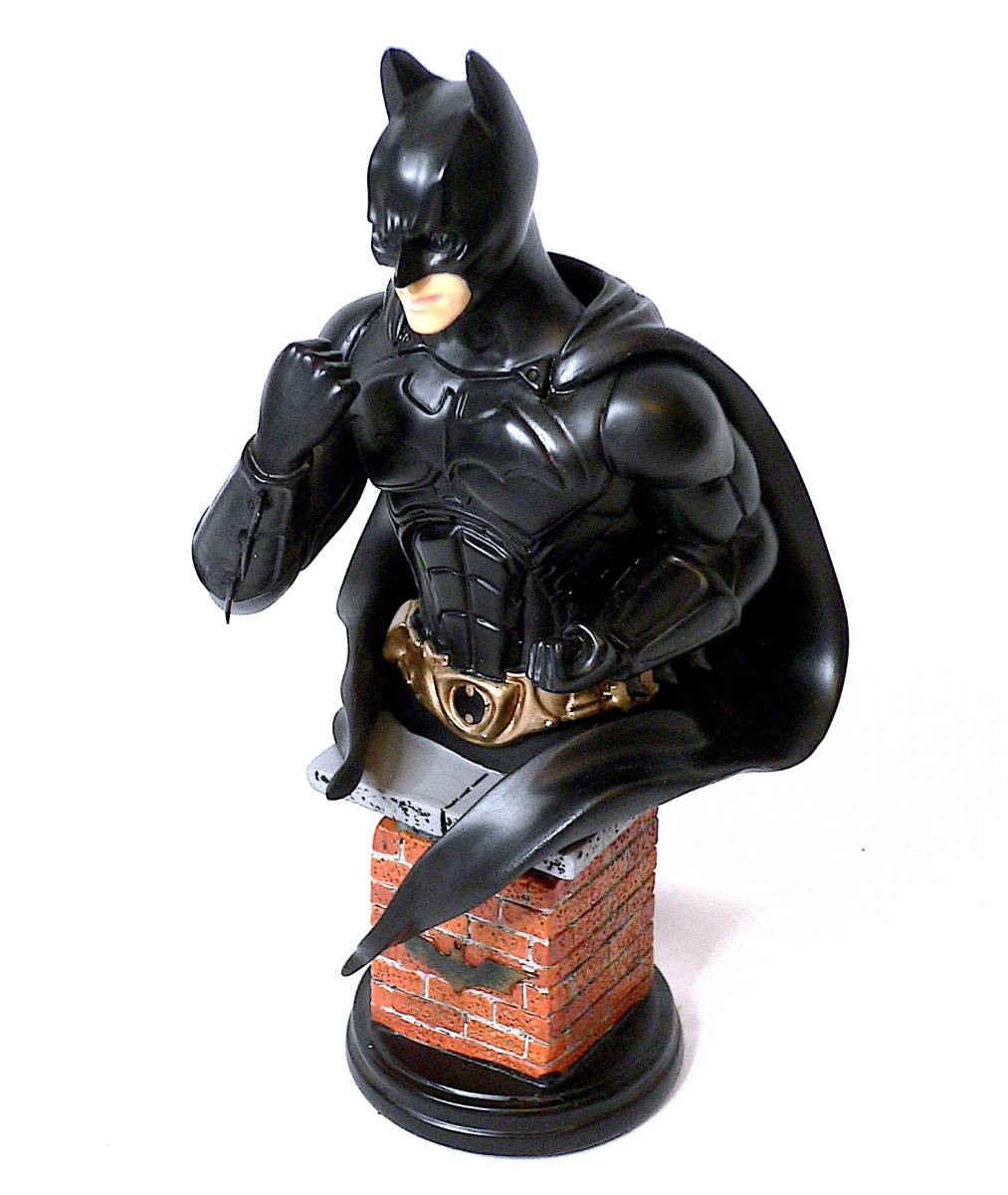 DC Direct Christian Bale Batman Bust バットマン胸像 BATMAN BIGINS バットマン・ビギンズ コールドキャスト フィギュア 塗装済み完成品_画像10