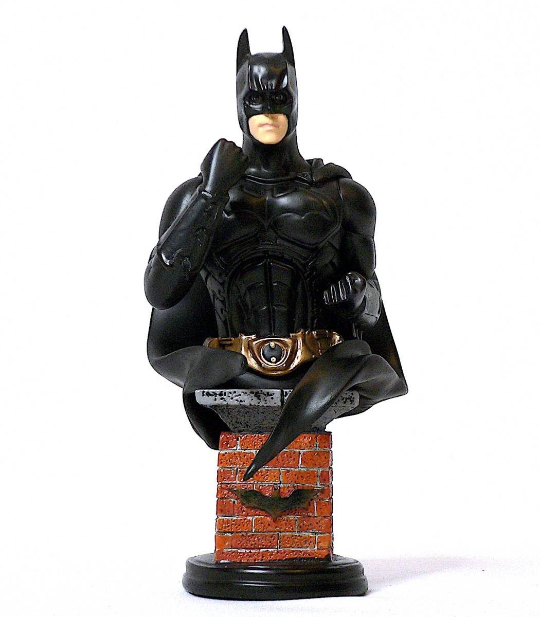 DC Direct Christian Bale Batman Bust バットマン胸像 BATMAN BIGINS バットマン・ビギンズ コールドキャスト フィギュア 塗装済み完成品_画像7