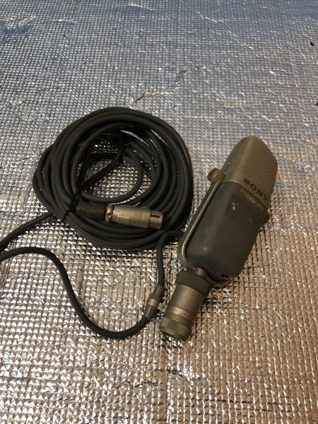ソニー/SONY C-38B コンデンサー マイク 昭和レトロ lp2m.ustjogja.ac.id