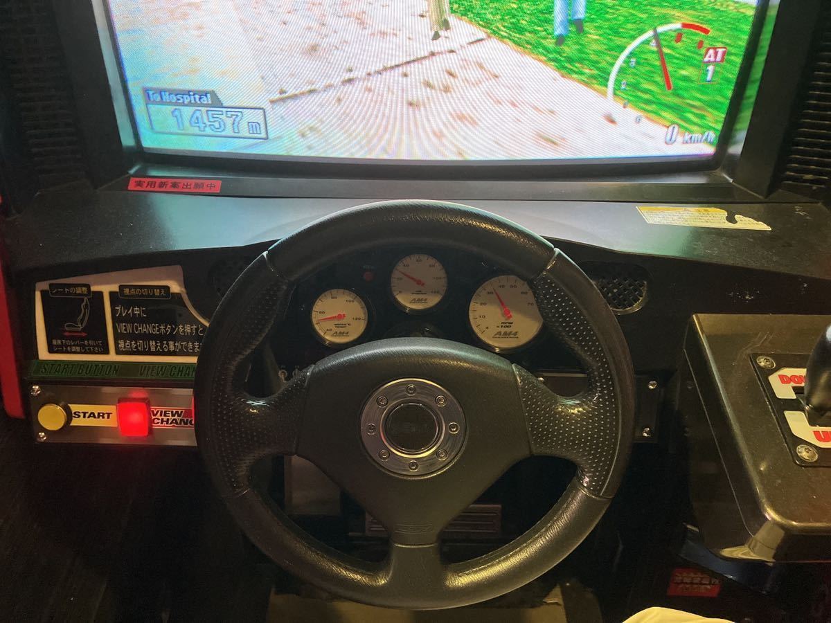 SEGA EMERGENCY CALL AMBULANCE 救急車 アーケード ゲーム 筐体 セガ SEGA EMERGENCY CALL AMBULANCE 救急車 アーケード ゲーム 筐体 セガ
