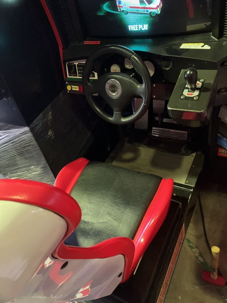 SEGA EMERGENCY CALL AMBULANCE 救急車 アーケード ゲーム 筐体 セガ SEGA EMERGENCY CALL AMBULANCE 救急車 アーケード ゲーム 筐体 セガ