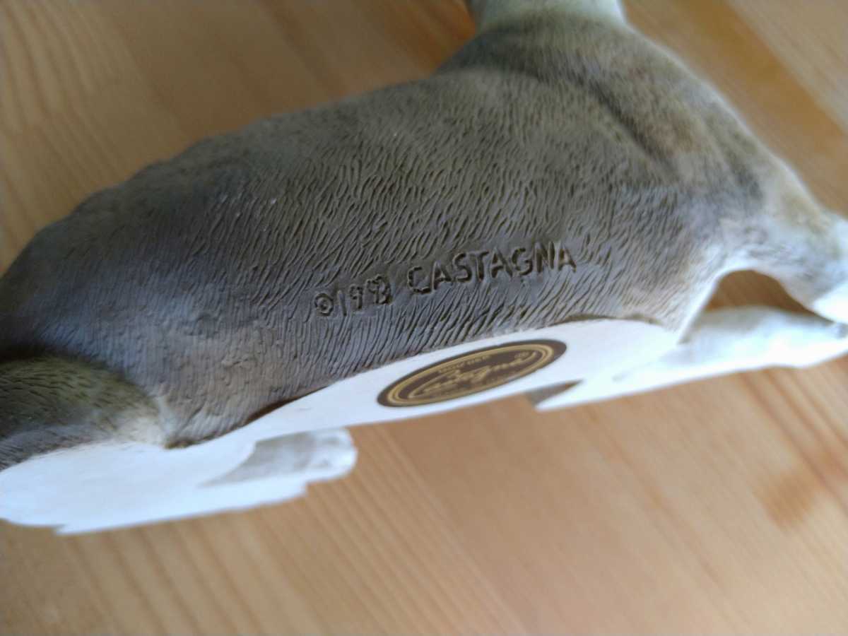 カスターニャ　犬　フィギュア　置物　１９９３CASTAGNA刻印　Made in Italy ビンテージ　フィギュリン _画像7