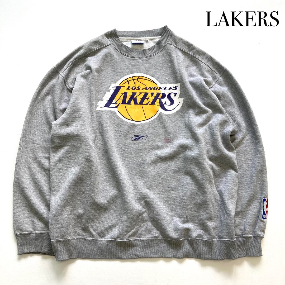 90年代 Los Angeles Lakers スウェット NBA レイカーズ メンズMサイズ 