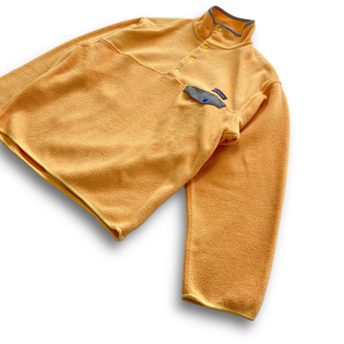 patagonia】90sUSA製 パタゴニア フリース ハーフスナップボタン patagonia】90sUSA製 パタゴニア フリース ハーフスナップボタン