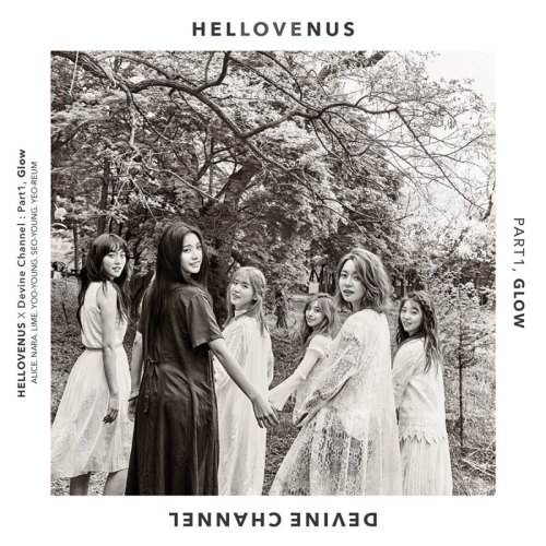 ◆HELLOVENUS digital single 『Glow』 全員直筆サイン非売CD◆韓国_画像1