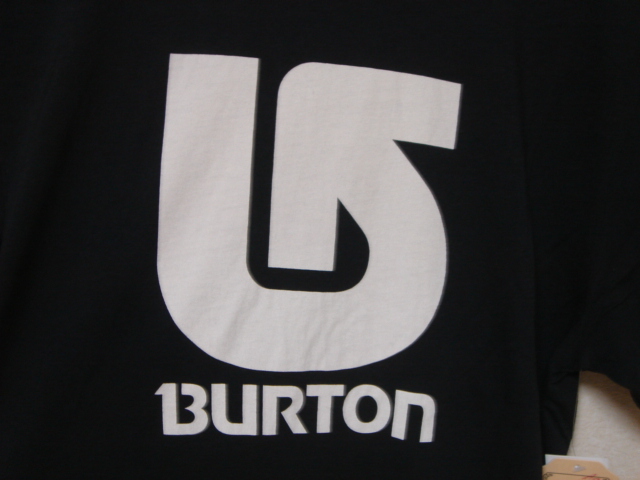 BURTON バートン 168371TB メンズ Lサイズ 半袖Tシャツ ロゴティー LogoTee スリムフィット 海外サイズ ブラック Black 黒色 新品 送料無料の画像3