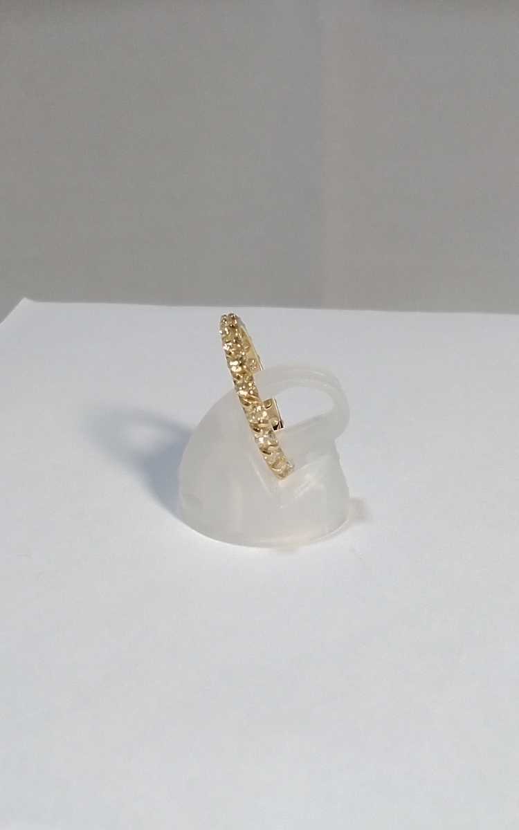 2022セール K18YGダイヤフルエタニティリング!1.00ct.。鑑別カード
