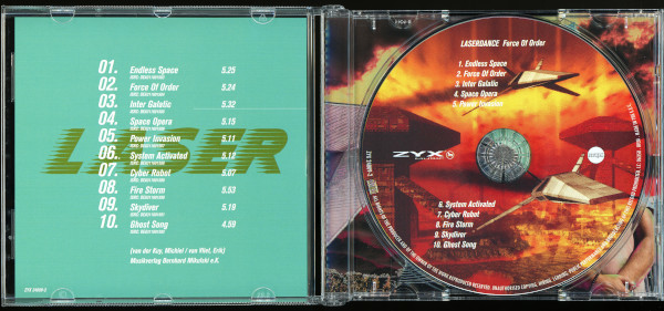 【CD/Italo-Disco】Laserdance - Force Of Order [試聴] インスト系イタロ_画像3