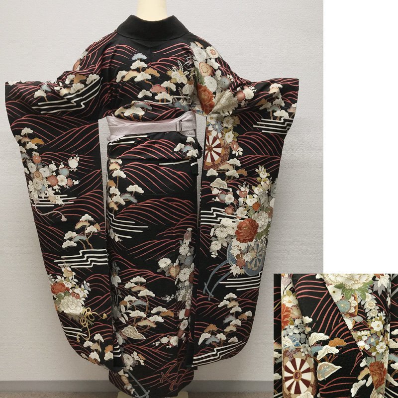 数量限定 209z7◎古典柄 ヤフオク! 振袖 金彩 振袖の中古品・新品・未