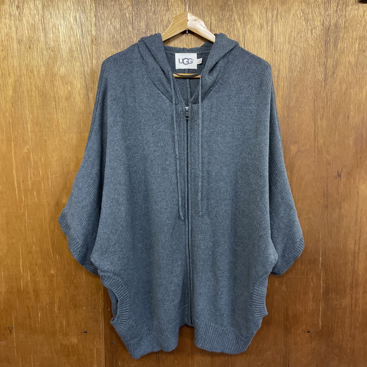 UGG アグ コットン カシミヤ ジップ フードカーディガン S - kodlyons.ie