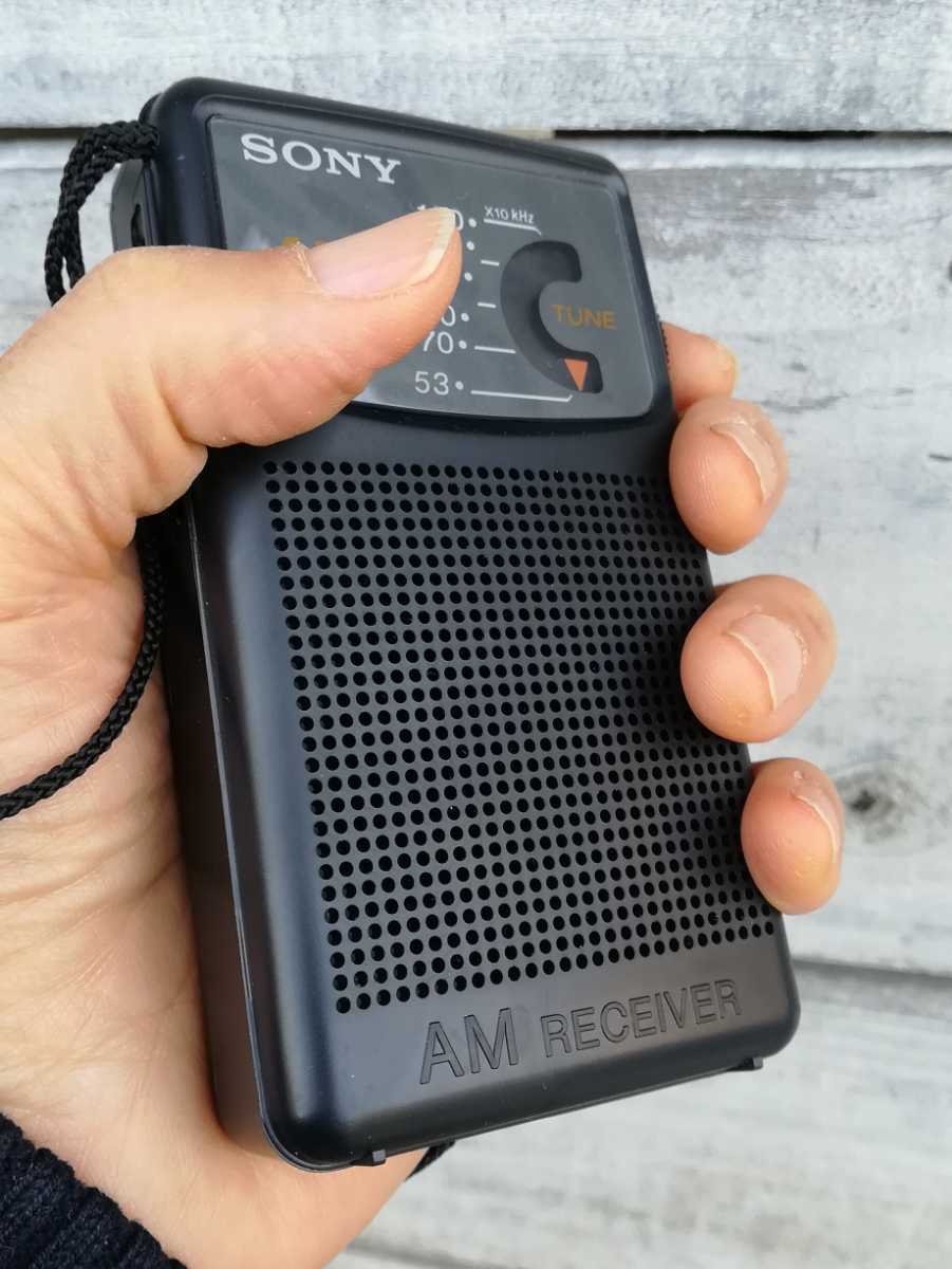 SONY 90年代 デッドストック ポータブルラジオ ICR-S30 スーパー
