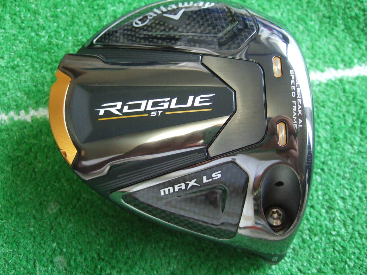 ons キャロウェイ ローグST MAX LS 9度ヘッドのみ 超美 ROGUE MAX LS