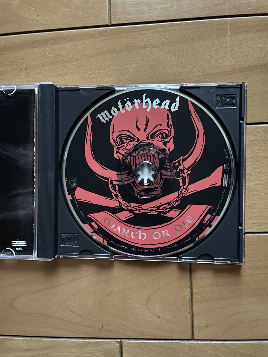 Motorhead モーターヘッド　マーチ・オア・ダイ March Or Die　輸入盤_画像2