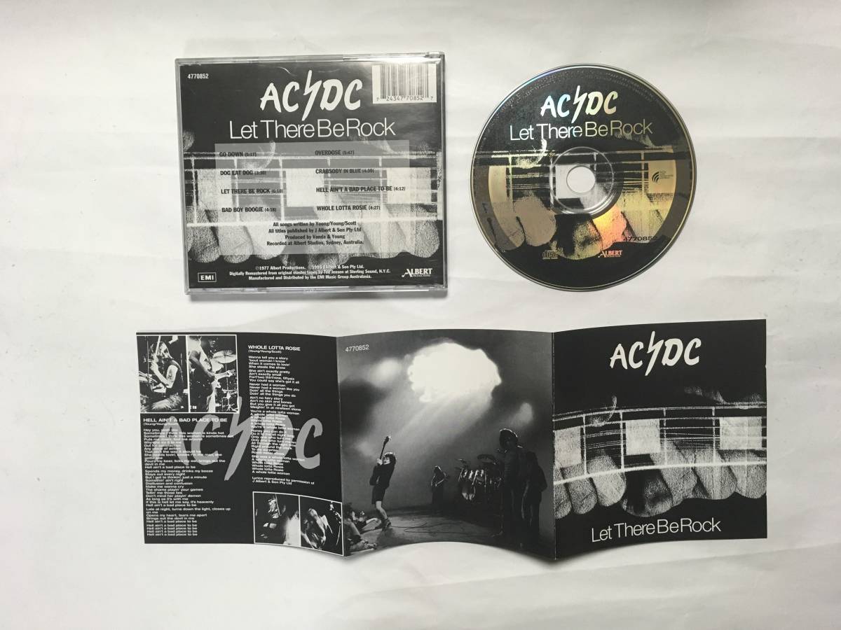 AC/DC LET THERE BE ROCK オーストラリア盤　リマスター