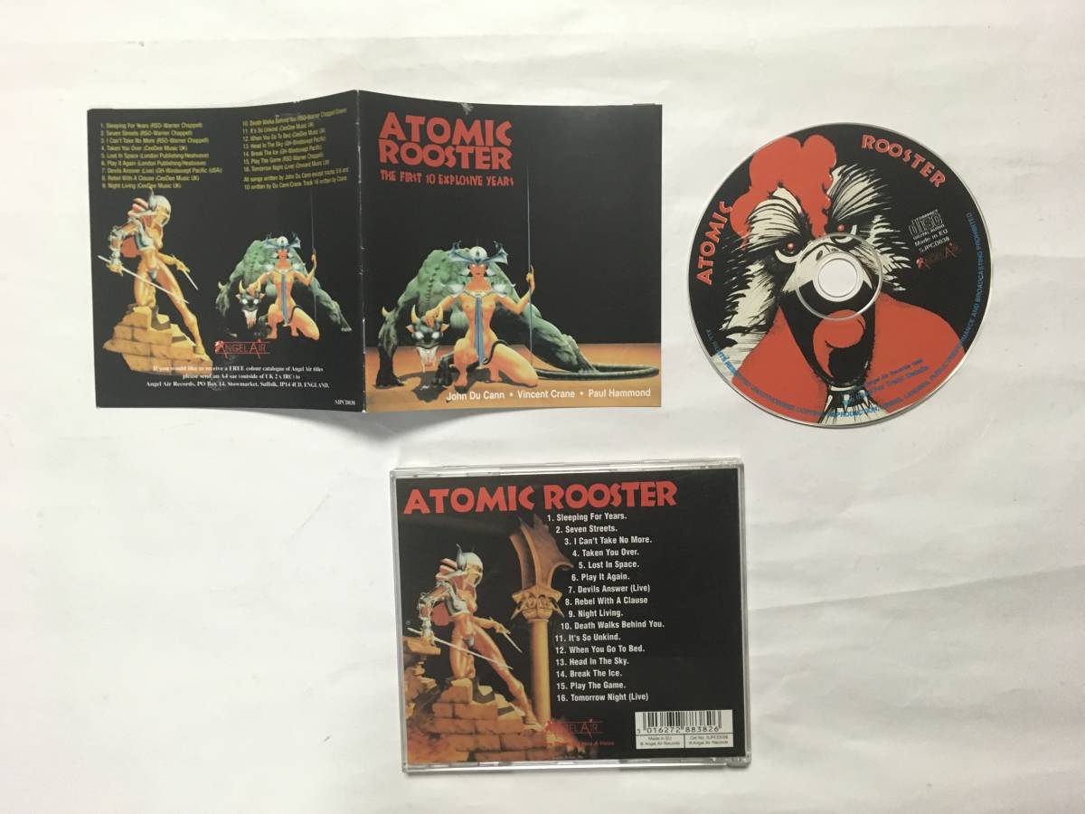 ATOMIC ROOSTER THE FIRST 10 EXPLOSIVE YEARS　EU盤