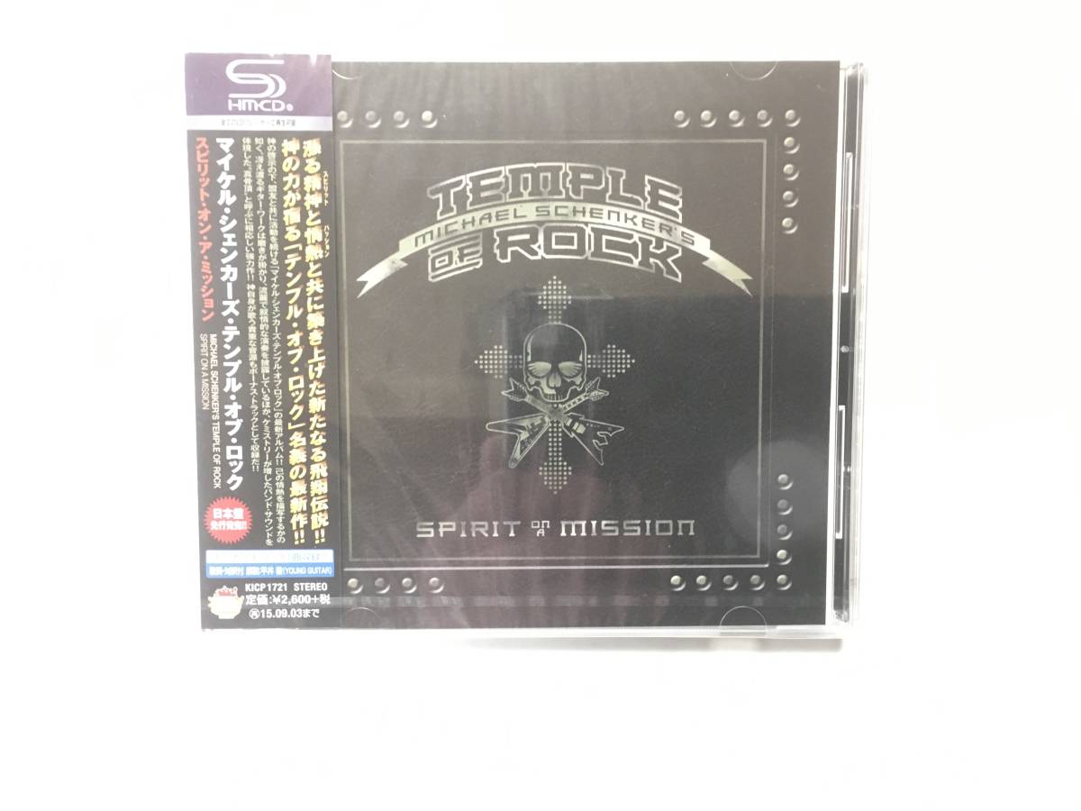 MICHAEL SCHENKER\'S TEMPLE OF ROCK SPRIT OF A MISSION новый товар 