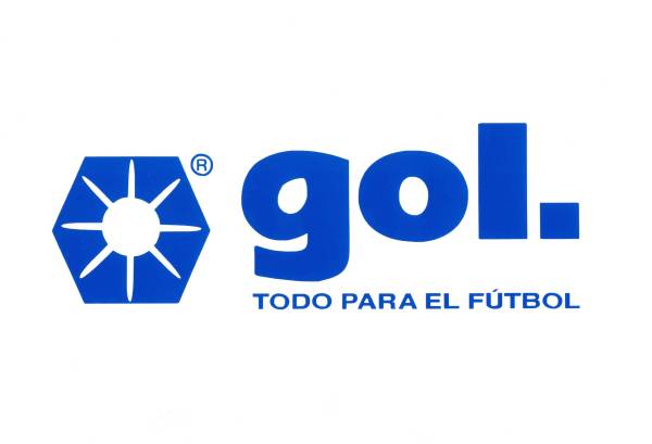 送料0　【gol.】ゴル-25cm　サッカーステッカー1_画像1