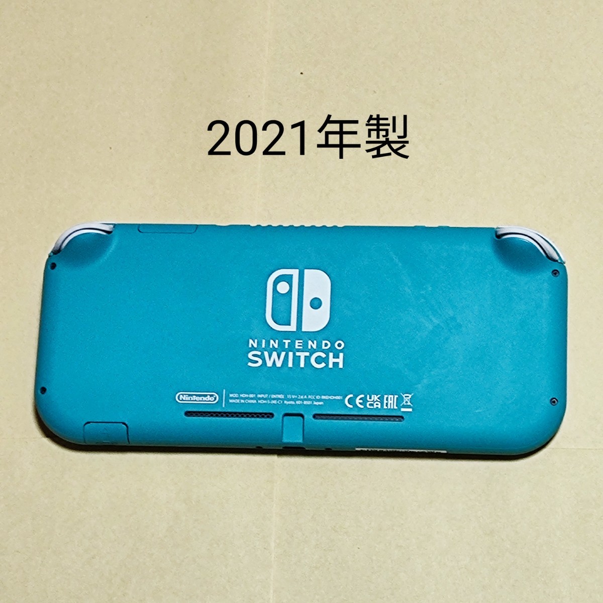 ジャンク品 Nintendo Switch Lite ターコイズ ブルー 本体のみ 2021年製