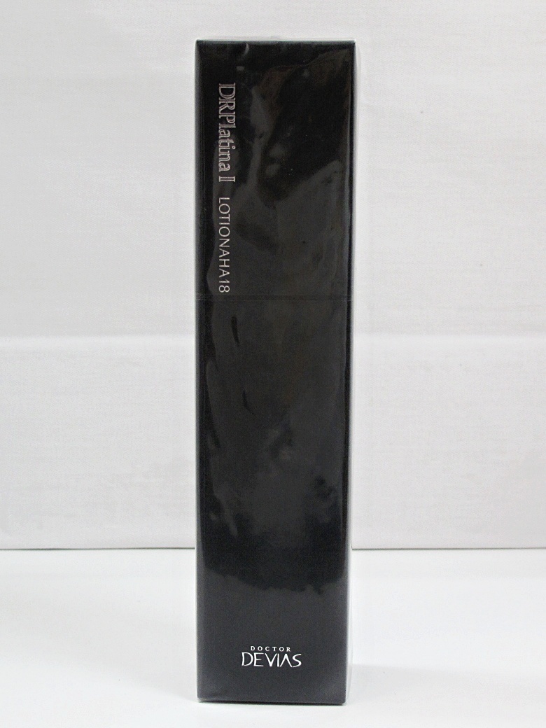 46%割引未開封☆DR デヴィアス プラチナローション AHA18 125ml 化粧 安い販売中 ドクターデヴィアス プラチナローション 未開封 化粧水/ローション