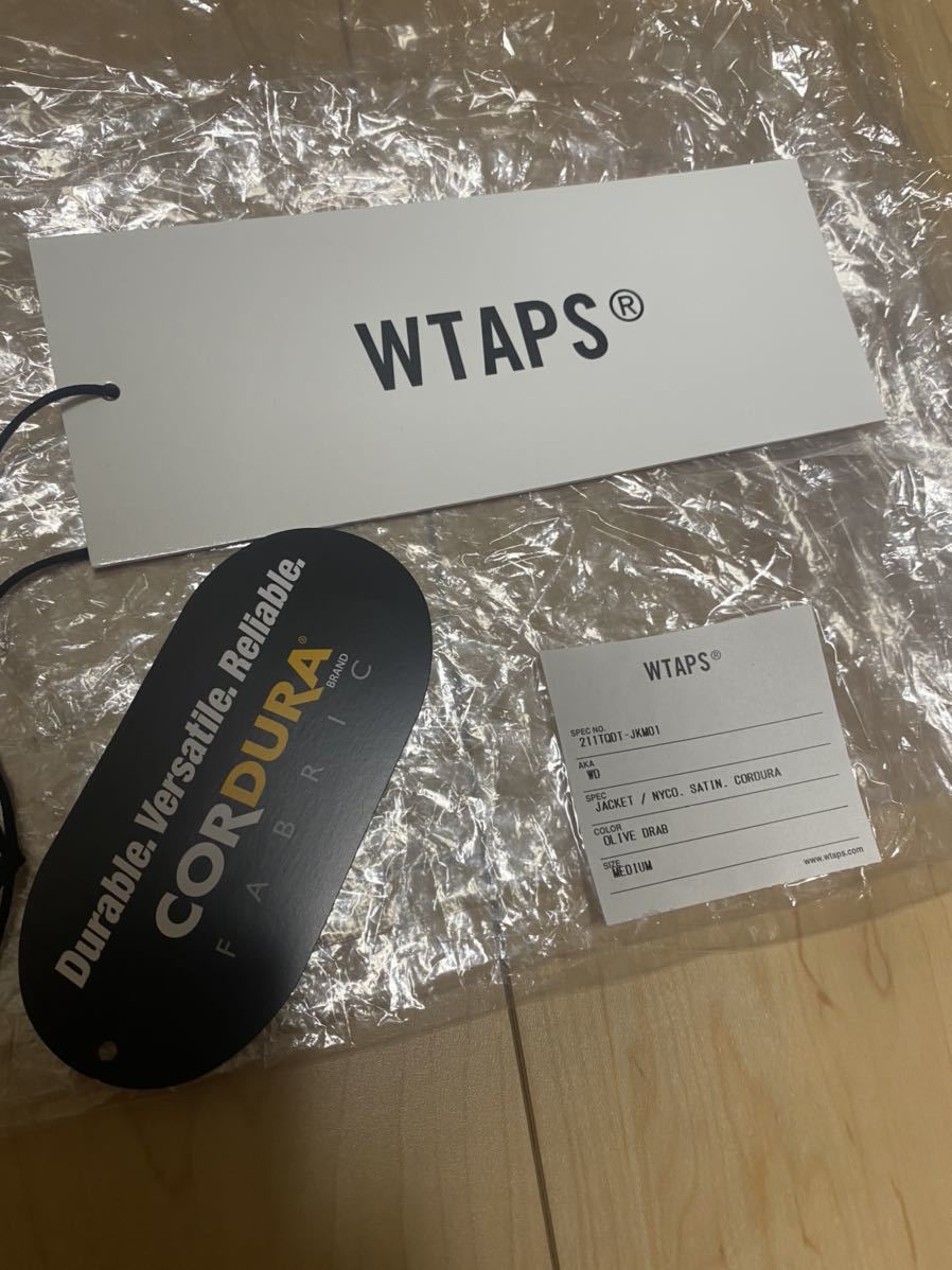 21SS WTAPS WD JACKET NYCO SATIN CORDURA OD M art-school.ks.ua