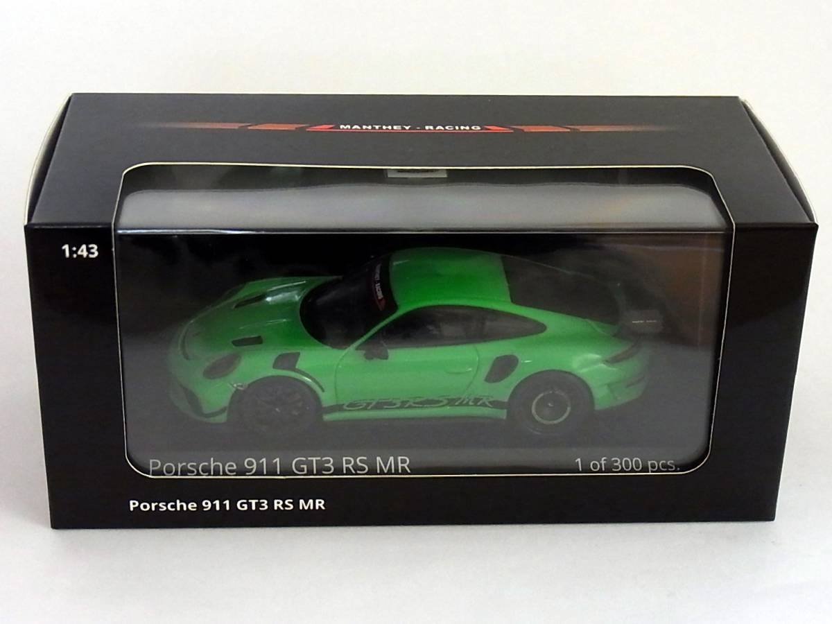 ミニチャンプス 1/43 ポルシェ 911 GT3 RS MR（マンタイレーシング特注