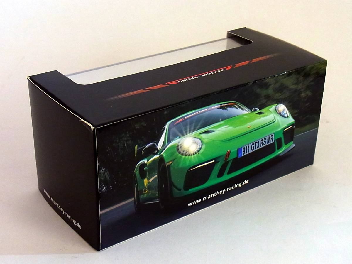 ミニチャンプス 1/43 ポルシェ 911 GT3 RS MR（マンタイレーシング特注