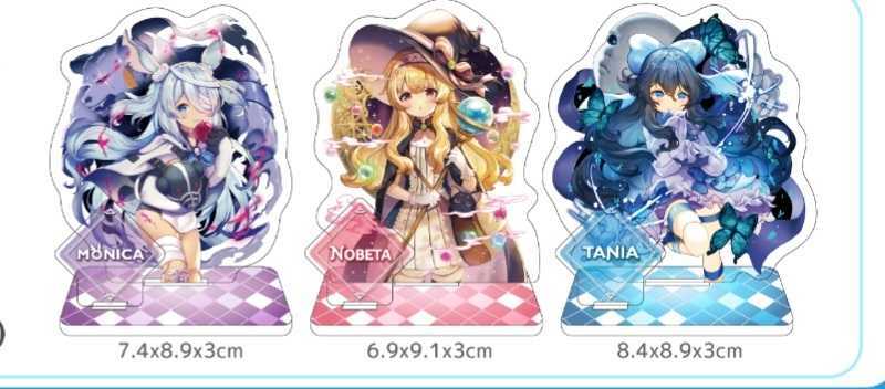 リトルウィッチノベタ BIGアクリルスタンド ノベタ ターニア リトルウィッチノベタ BIGアクリルスタンド ノベタ ターニア