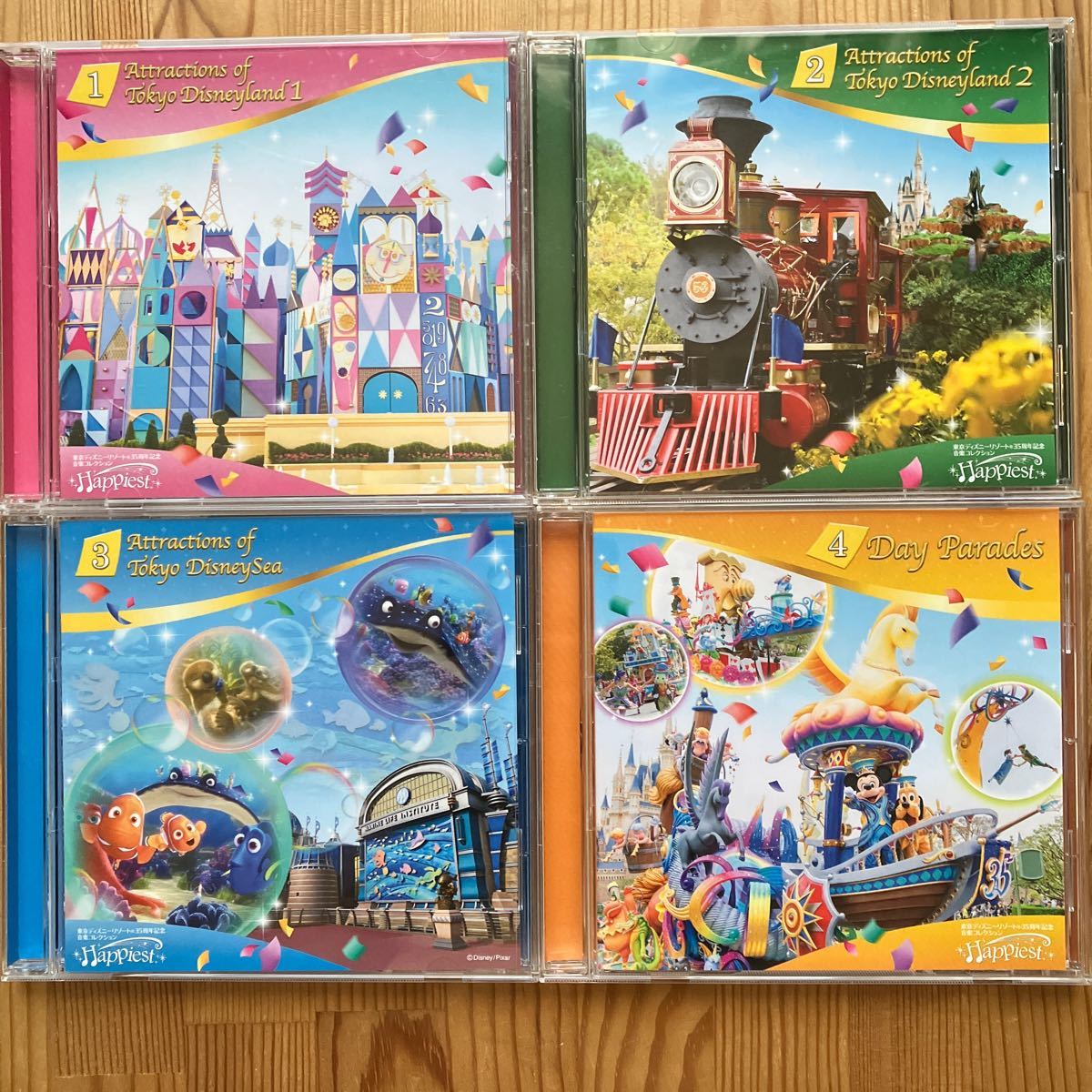 東京ディズニーリゾート　35周年記念 音楽コレクション　Happiest CD 東京ディズニーランド ユーキャン