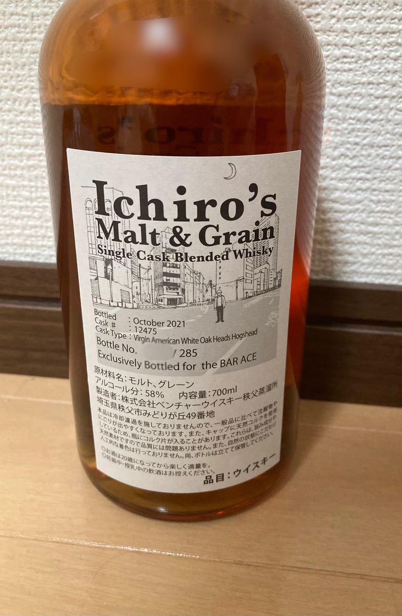 1円スタート】Ichiro's Malt&Grain イチローズ モルト&グレーン The