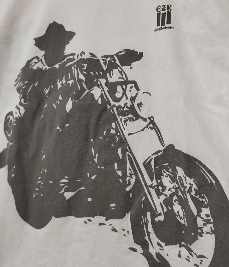 【激レア/Vintage】Easy Rider Harley Davidson ハーレーダビッドソン デニスホッパー TシャツU