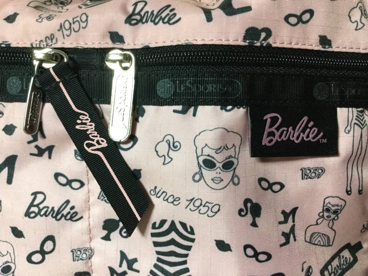 未使用★Barbie × LeSportsac / デビュー60周年記念のバービーとのコラボアイテム　エリーゼ ホーボー「バービーライフ」★_画像4