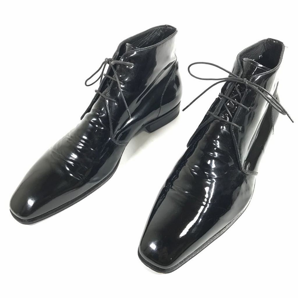 １着でも送料無料 Santoni 1/2サイズ サントーニ ショートブーツ 8