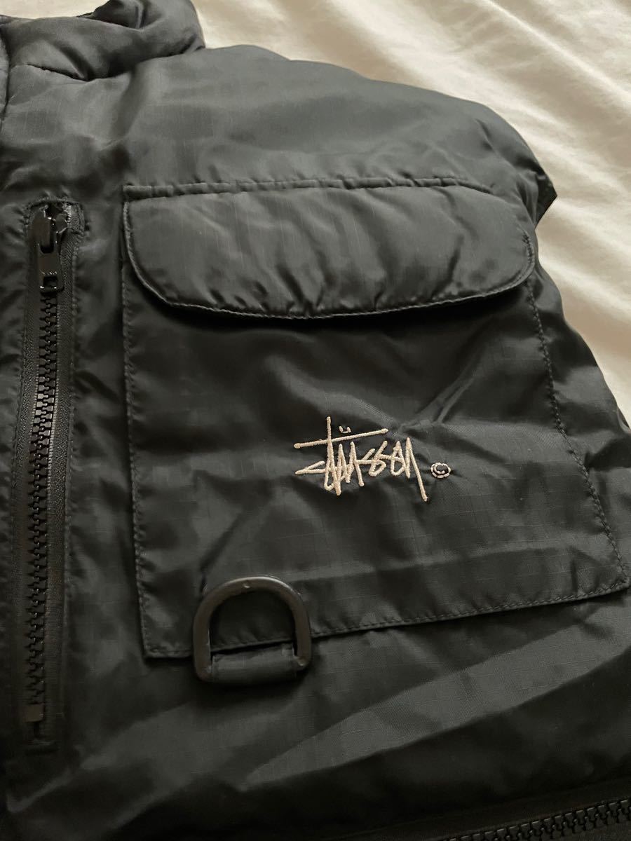 00's OLD Stussy リバーシブル フィッシング ダウンベスト 00's OLD Stussy リバーシブル フィッシング ダウンベスト
