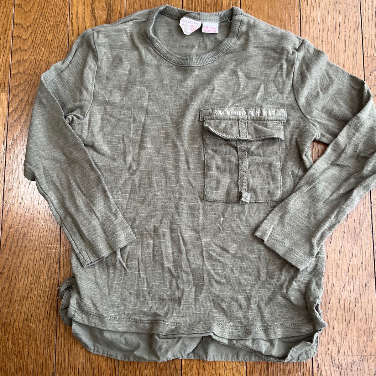 長袖Tシャツ　ZARA baby 104cm