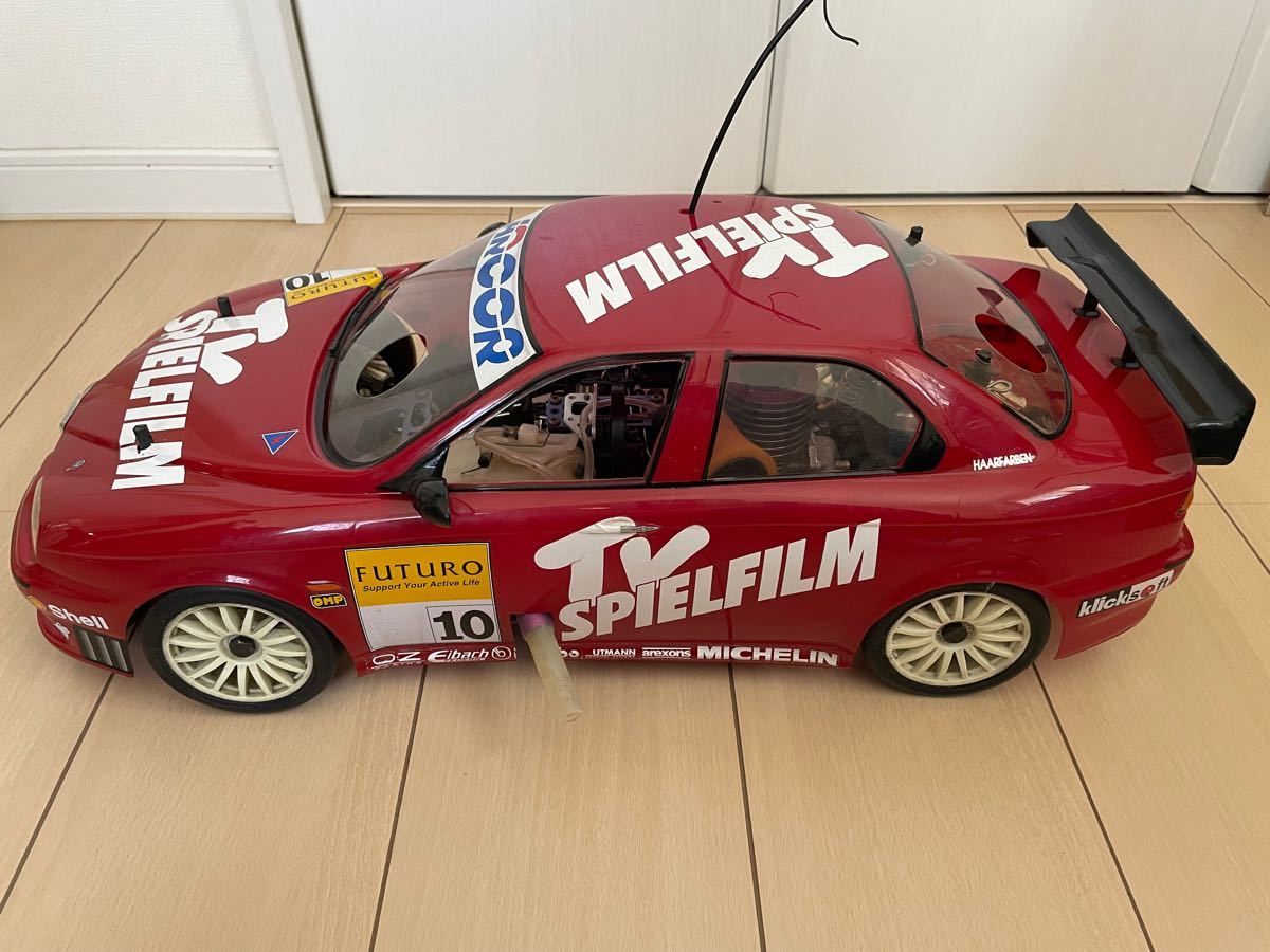 当時モノ タミヤ RC 1/10 アルファロメオ 156 レーシング FFカー-