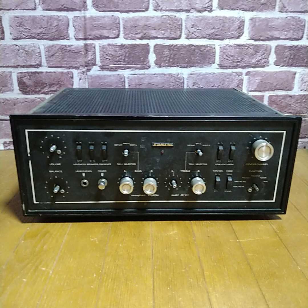 SANSUI サンスイ 真空管 プリメインアンプ AU-111 欠品多 不動 ジャンク パーツ取り