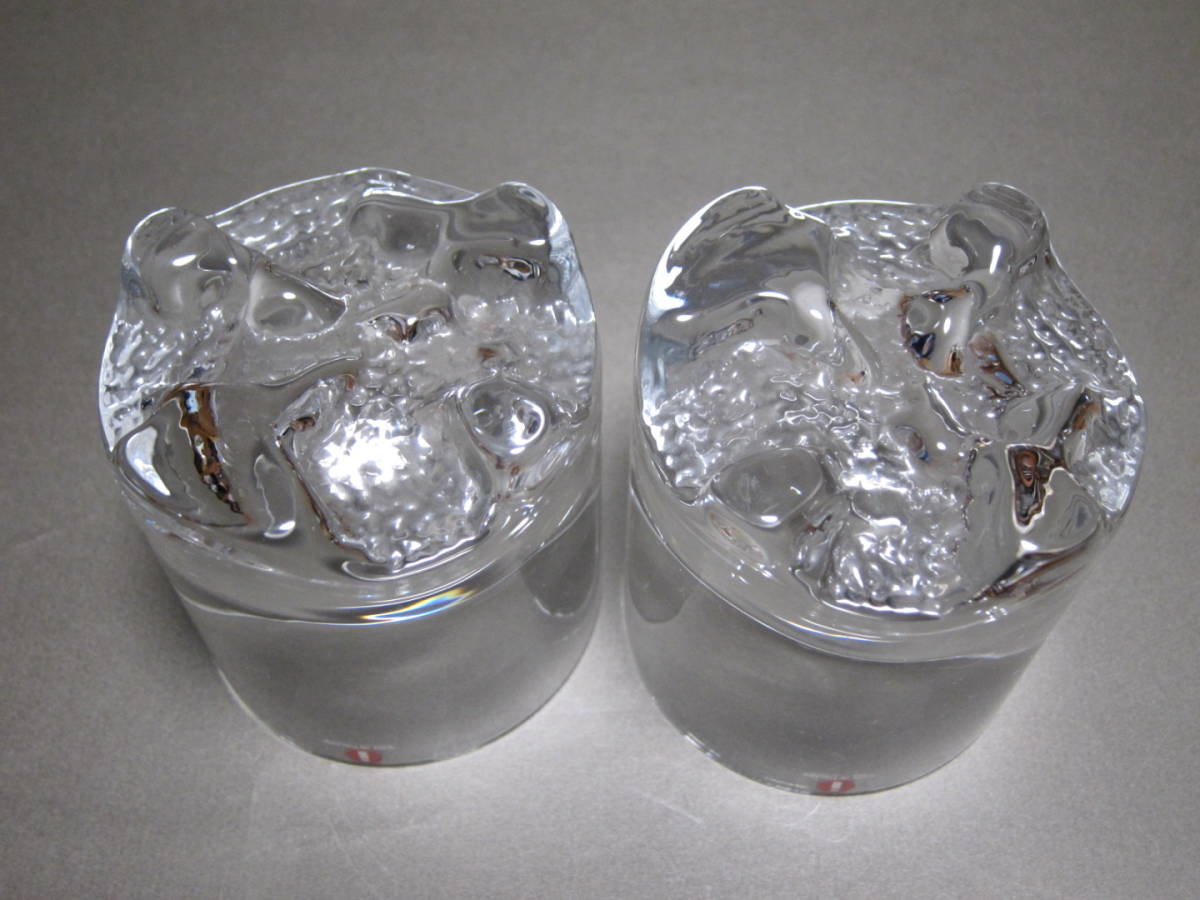 ロックグラス　フィンランド製　ワイングラス　フランス製　クリスタルガラス　ピーコック魔法瓶　アイスペール　保存品　レトロ_画像4