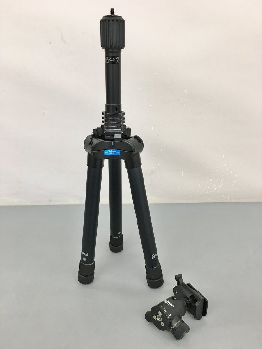 期間限定送料無料 ベルボン Velbon 小型トラベル三脚 UT-43II