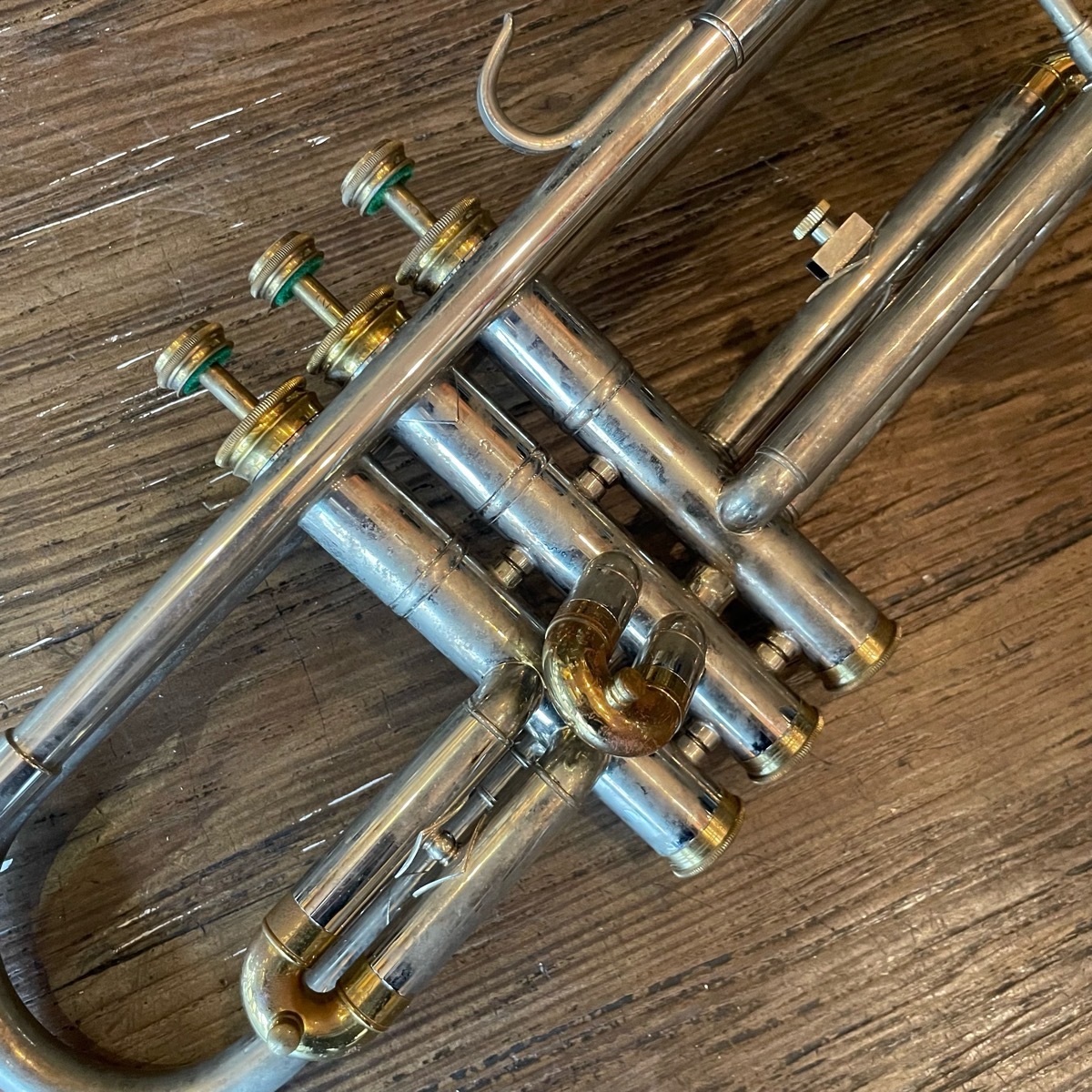 0413-7 Nikkan NO.2A trumpet ニッカン トランペット Nikkan TR-134 Trumpet ニッカン トランペット -GrunSound-x816