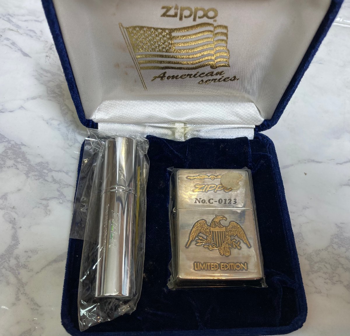 □□ZIPPO ジッポ オイルライター リミテッド エディション NO.C-0123